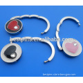 High Quality Colorful Bag Hanger With Heart Design